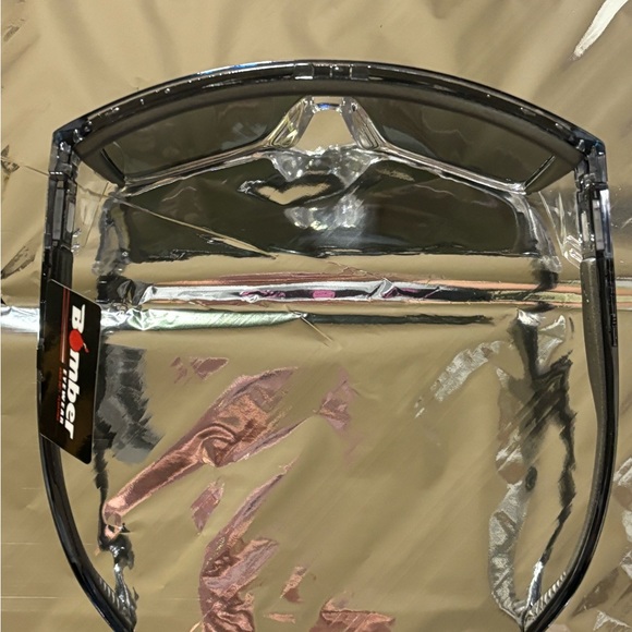 Bomber buzz polarized ANSI Z87 safety glasses- Ice blue mirror lens - Picture 5 of 8